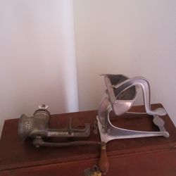 Antique Kitchen Grinder And Juicer