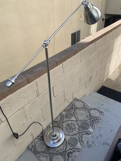 Beautiful Polish Nickel Floor Lamp Adjustable . Prices Vary From $134 To $556+.