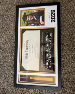 Diploma frame