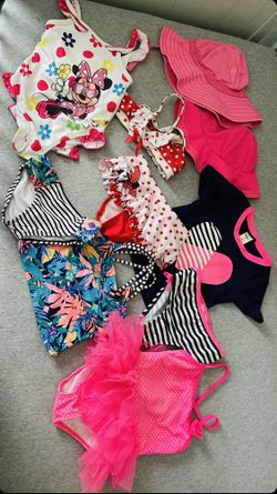 LIKE NEW- Toddler Girls 18-24 Months /2T Bathing Suits Swimwear