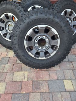 Goodyear Wrangler Duratrac Tires on Alloy Wheels