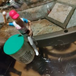 Mattel Baseball Barbie Mini Figurine 