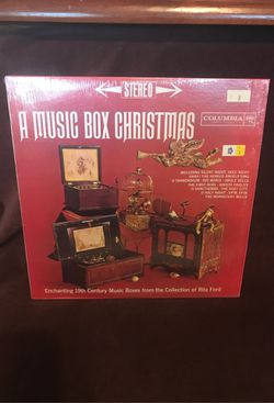 A music box Christmas vinyl
