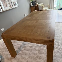 Crate & Barrel table 