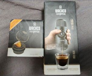 WACACO Nanopresso Prtable Espresso Maker Batista Bundle 
