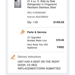 Whirlpool Refrigerator 