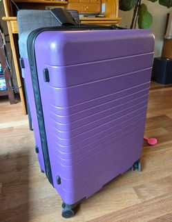 Free suitcase, some damage