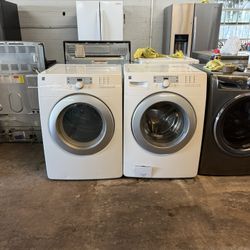 Washer & Dryer GAS Set Works Great No Issues Very Clean 