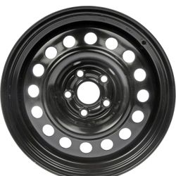 Dorman 939-104 15 x 6 In. Steel Wheel Compatible with Select Toyota Models, Black