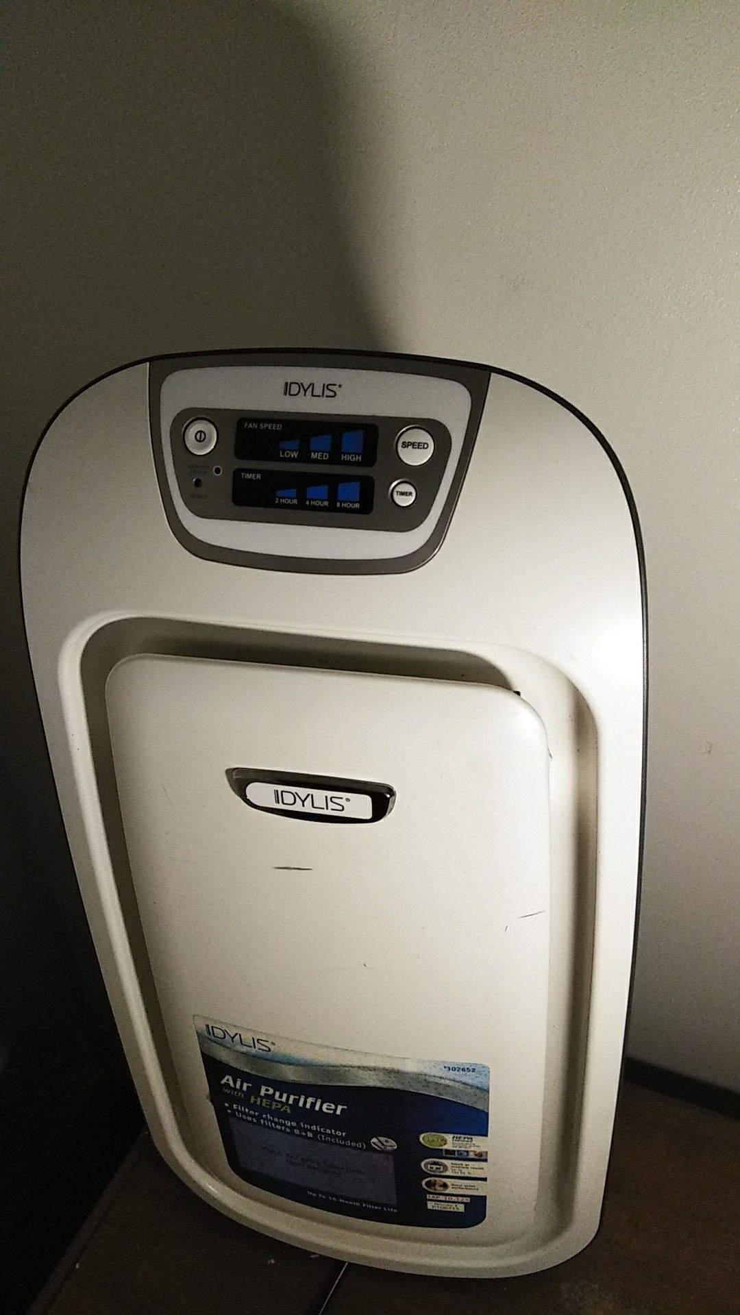 IDYLIS Air Purifier with Hepa