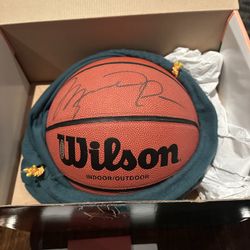 Michael Jordan Signed Basketball Upper Deck UDA 