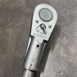 Vintage Snap On L37C 1 Inch Ratchet With Handle