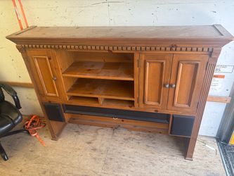 wood tv stand
