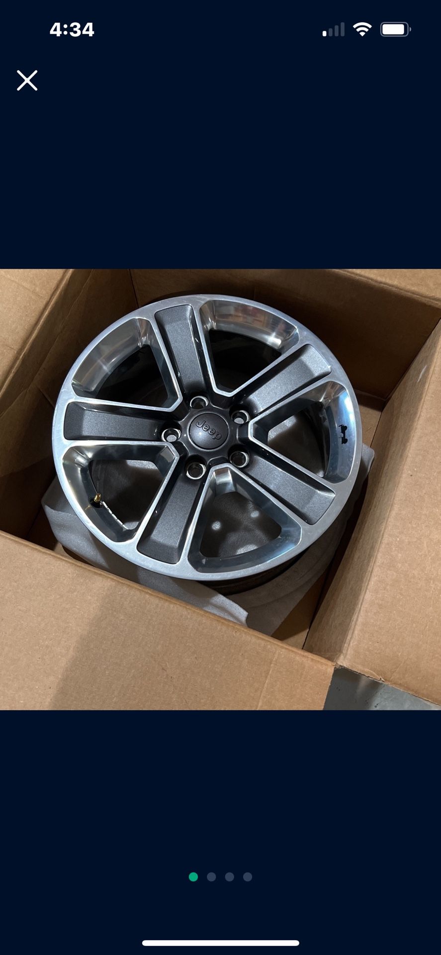 Jeep Wrangler Rubicon Wheels Set Of 5