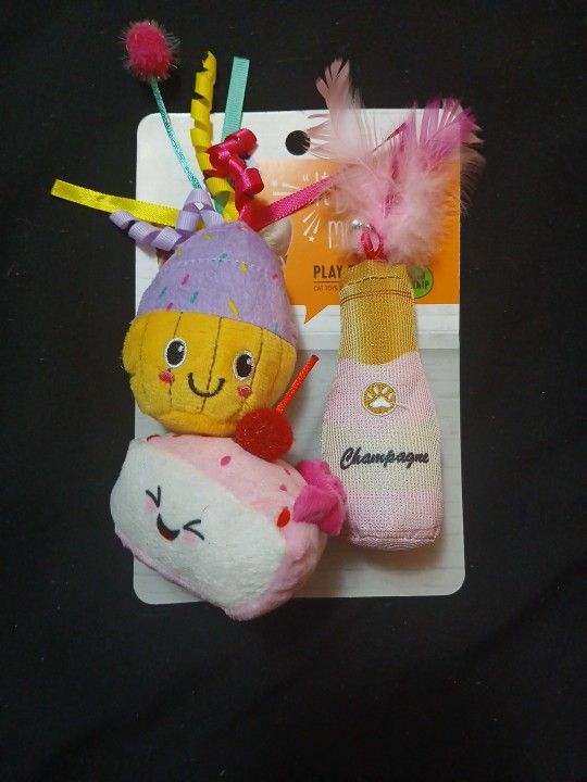 Whisker City 3pk Cat Toys