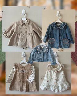 Baby Girl Clothing Bundle – 5 Pieces 6-9M