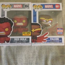 Funko Pop   Red Hulk & Falcon 
