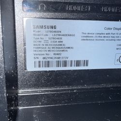 Samsung G4 Gaming Monitor 240hz 27” 