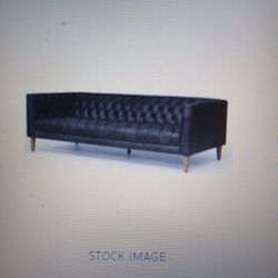 75" Leather Sofa