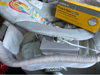 Baby halo and breast pumps