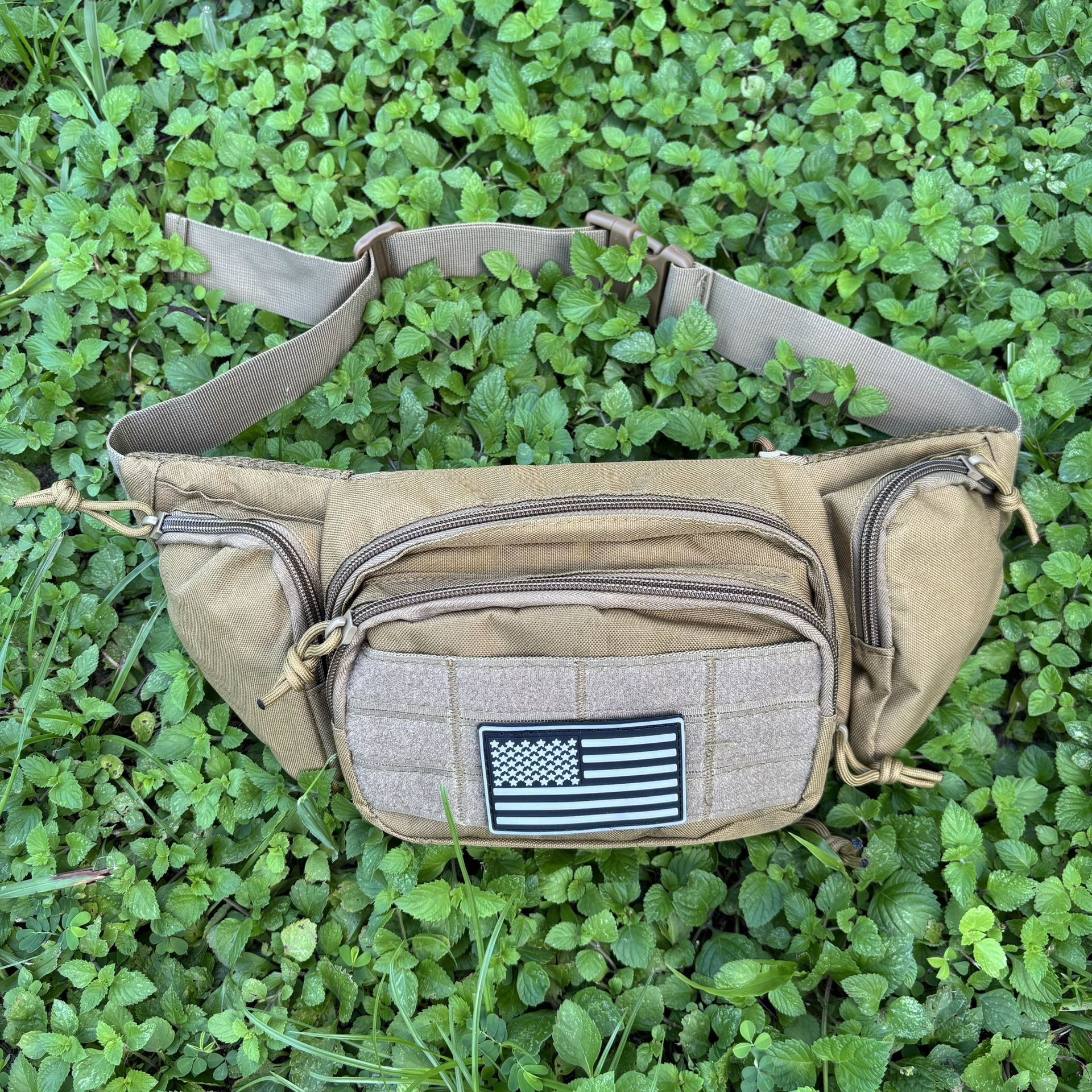 Tactical Fannypack Crossbody Bag ๐บ๐ธ๐บ๐ธ๐บ๐ธ