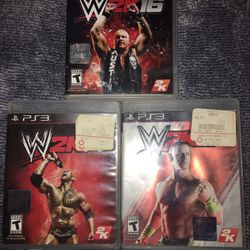 WWE 2K 14,15,and 16