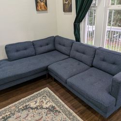 Navy Sectional Couch