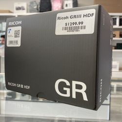 RICOH GRIII HDF