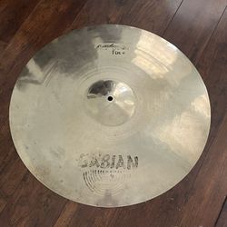 Used Sabian 21”  AAX. Stage Ride Cymbal