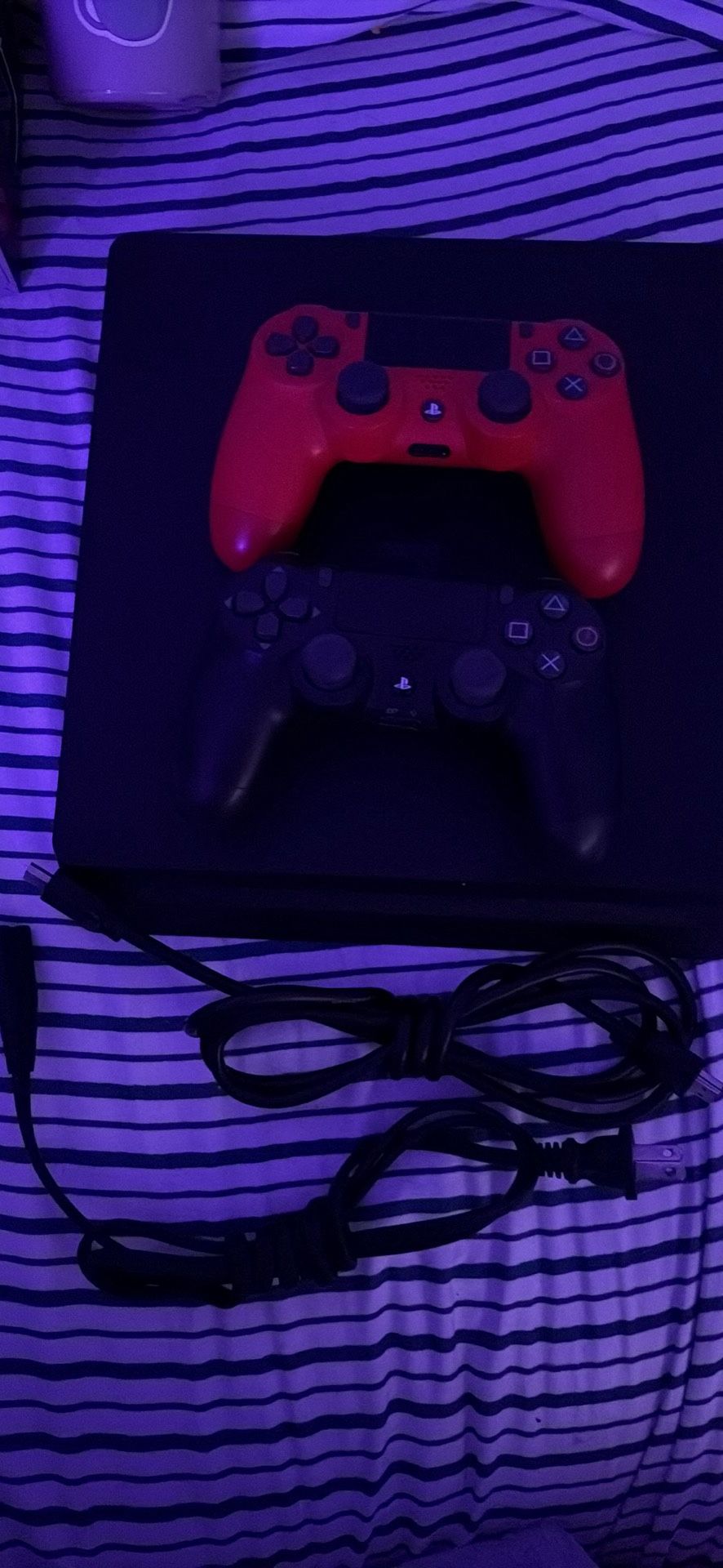 PS4 With 2 Controllers