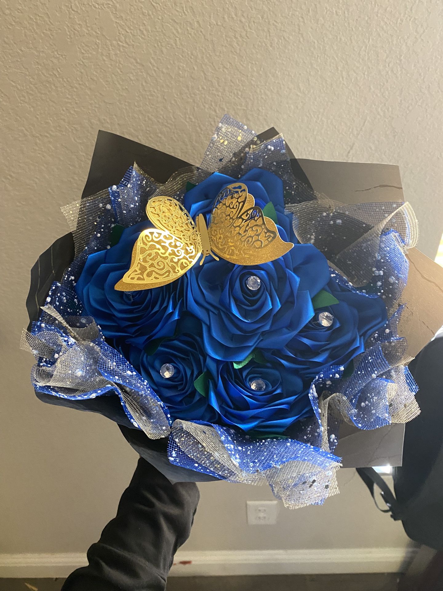 blue ribbon forever lasting ramo