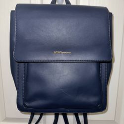 BCBG Backpack Purse NAVY BLUE **LIKE NEW**