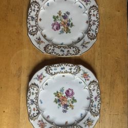 Noritake china in the Dresdena pattern, 