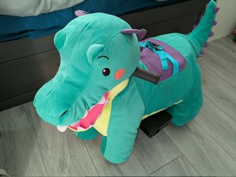 Electric Stuffed Riding toy Crocodile