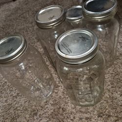 Pint And Quart Mason Jars