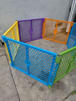 6 panel toddler playpen $45