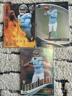 Cam Ward Rookie Card Lot