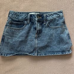 Hollister Denim Mini Skirt