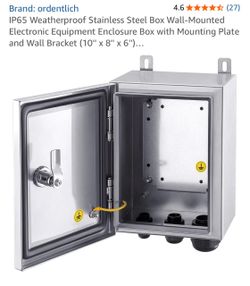 IP65 Stainless Steel Weatherproof Enclosure Box