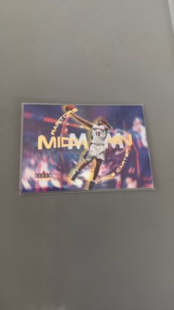 2000-01 Fleer Mystique - Middle Men Vince Carter #2 MM