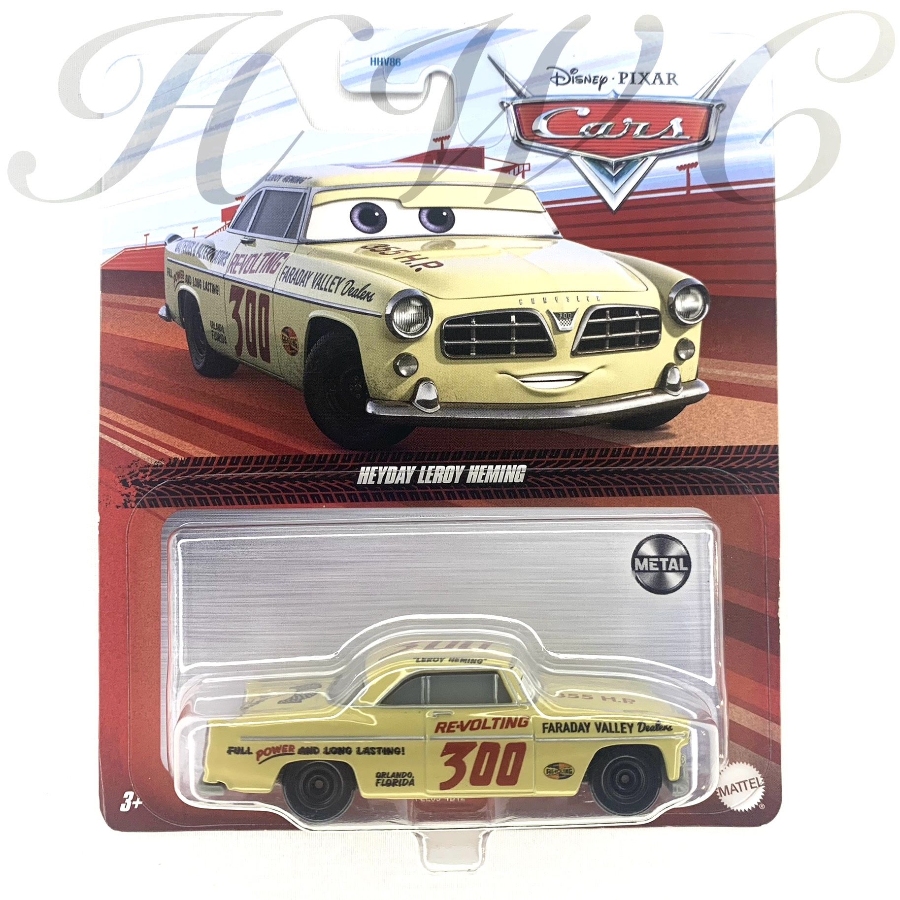 Disney Pixar Cars 2024 HEYDAY LEROY HEMMING #300 (Cars 3) Metal