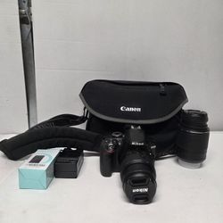 Nikon D3300 Camera  24 Mega Pixels 2 Lens 