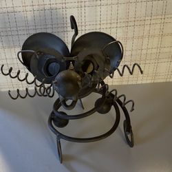 Metal Sculpture Mouse