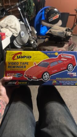 Cuspid VHS Video Tape Rewinder Car