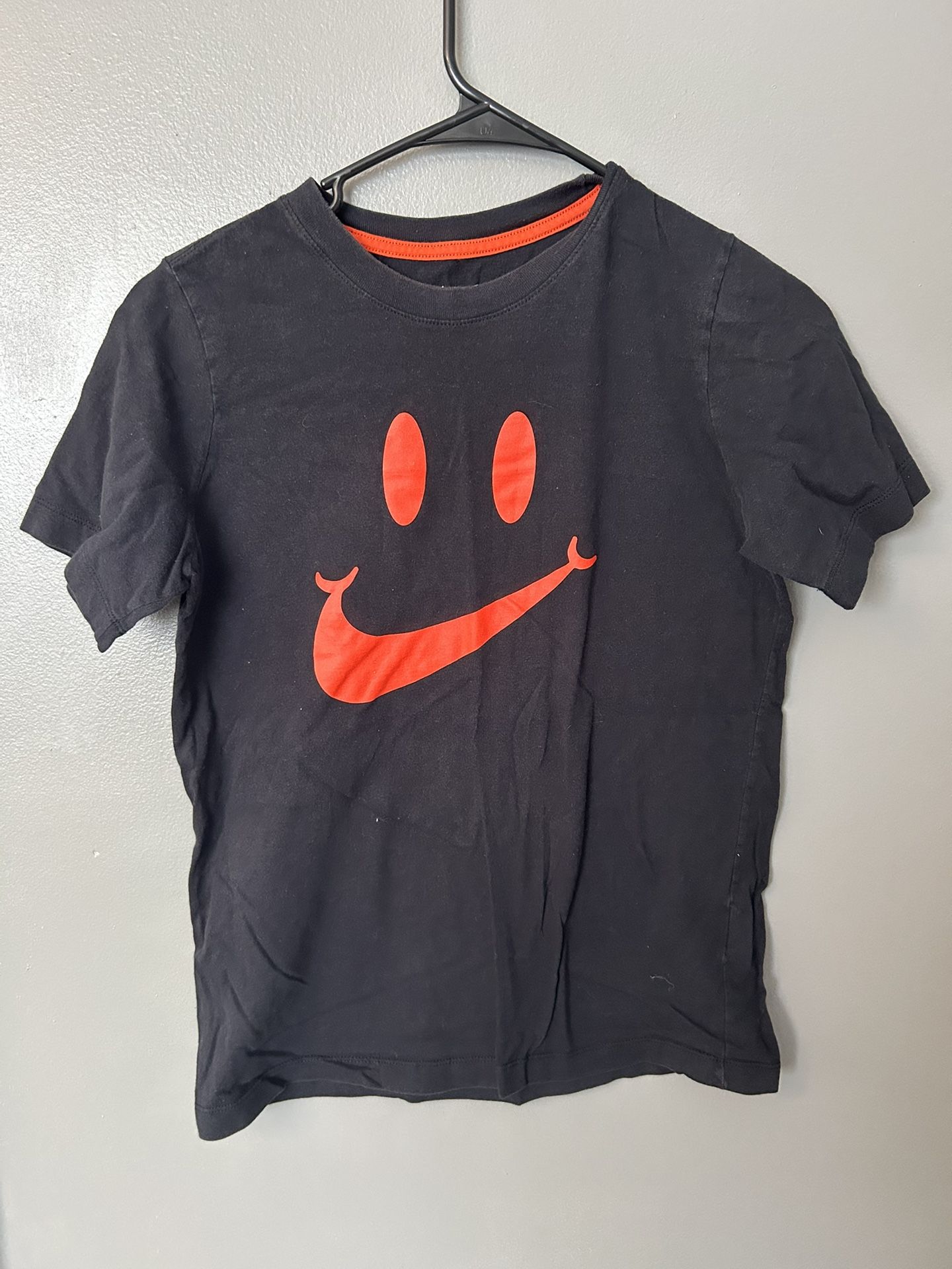 Black And Orange Nike Tee