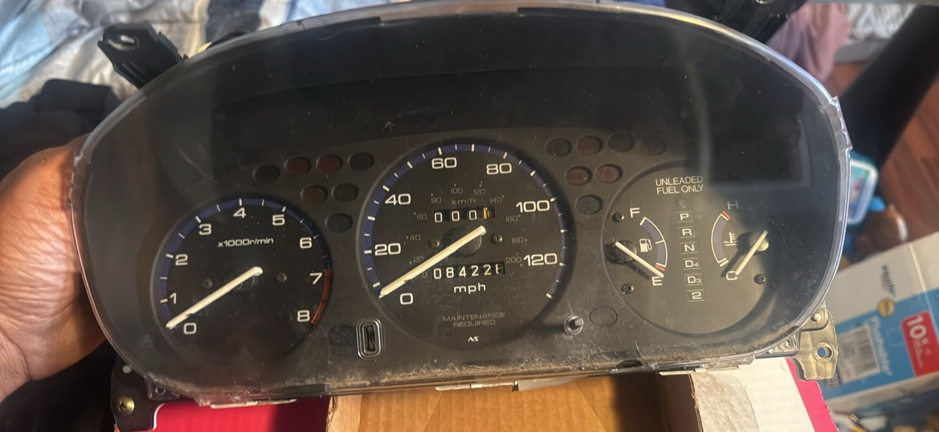 1996 To 2000 Honda Civic Cluster