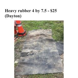Rubber Mat4 By 7.5