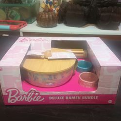 6 piece Barbie Deluxe ramen bundle