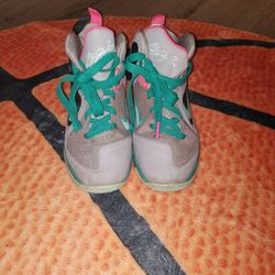 The EXCLUSIVE RARE Nike LeBron 9 PS "South Beach" sneaker. 