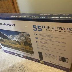 New 55 Inch 4K Ultra HD smart TV